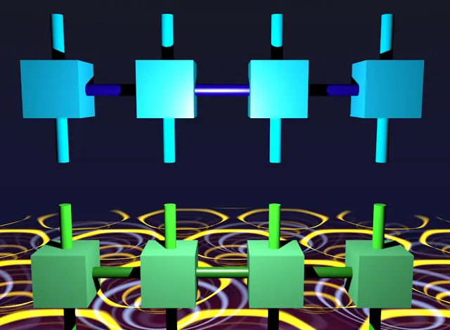 Self-consistent tensor network method for correlated super-moiré matter beyond one billion sites