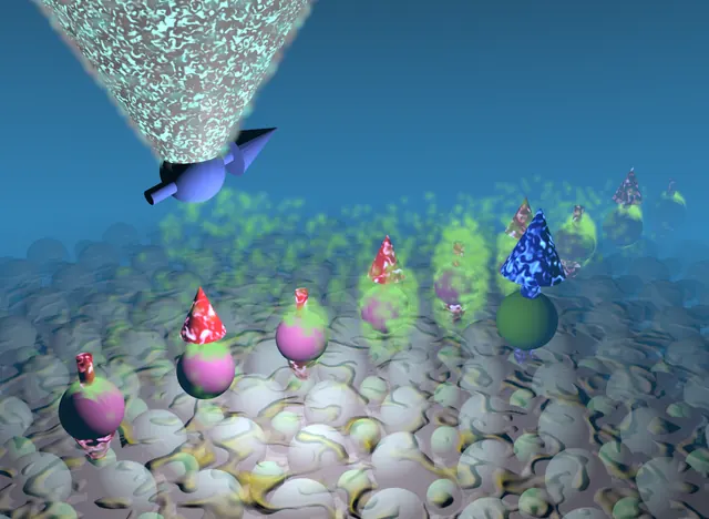 Hamiltonian learning quantum magnets with non-local impurity tomography