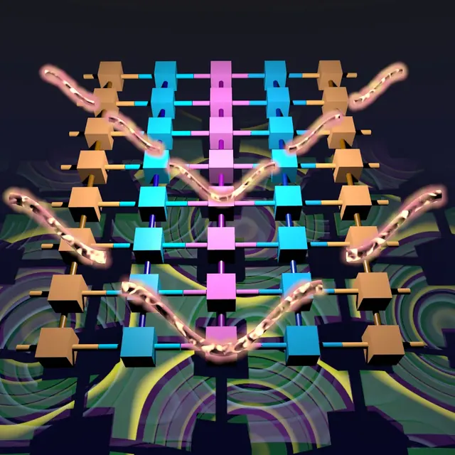 Tensor network approach to momentum-resolved spectroscopy in nonperiodic super-moiré systems