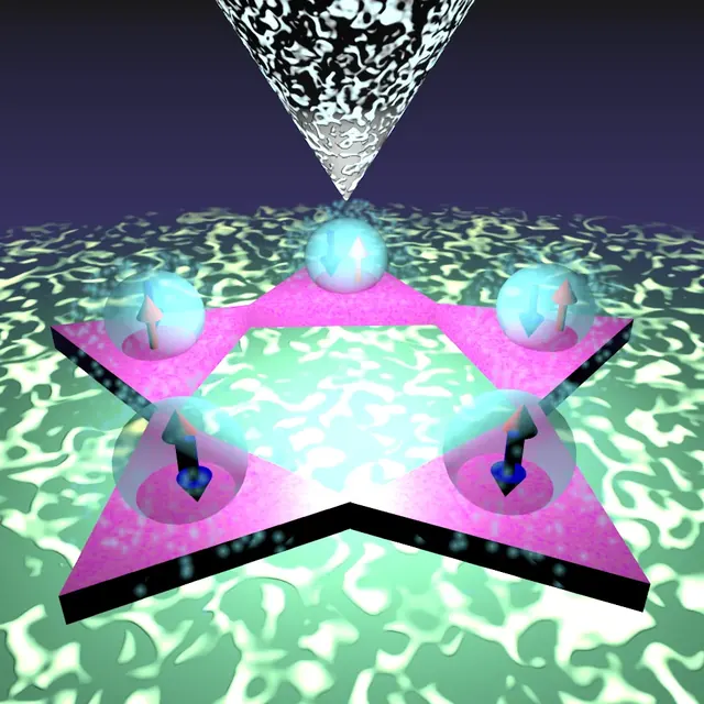 Frustration-Induced Many-Body Degeneracy in Spin −1/2 Molecular Quantum Rings